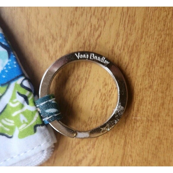 Vera Bradley Zip ID Case in Signature Cotton PATTERN Anchors Aweigh - Picture 5 of 5